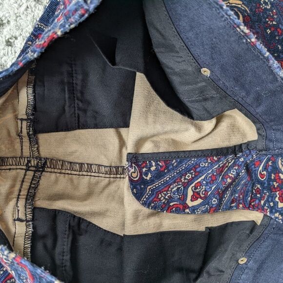 Tommy HILFIGER Velvet Paisley Pencil Skirt Size 4 @V - Picture 9 of 11